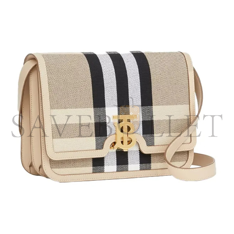BURBERRY PLAID CROSSBODY BAG 80398571 (25.5*18.5*6.5cm)